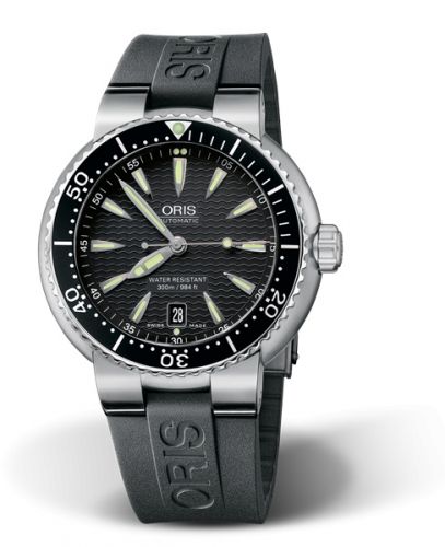 Divers Date Stainless Steel / Black / Rubber