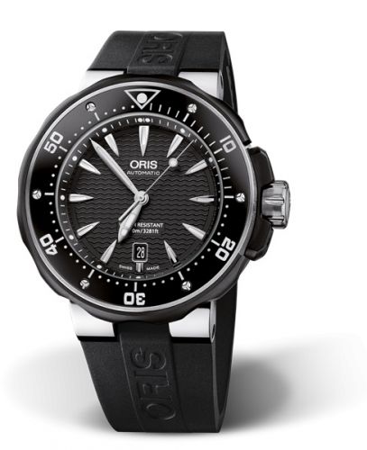 ProDiver Date Titanium / Black / Rubber
