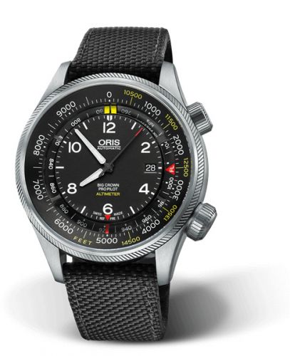 Big Crown ProPilot Altimeter Feet / Black Textile