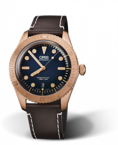 Divers Sixty-Five Carl Bronze / Blue /  Brashear Limited Edition