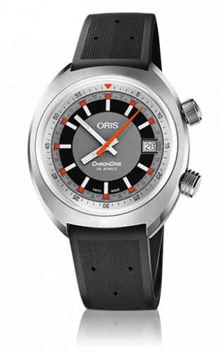 Chronoris Date / Grey / Rubber