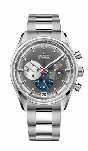 El Primero Chronomaster 42 Stainless Steel / Anthracite / Bracelet