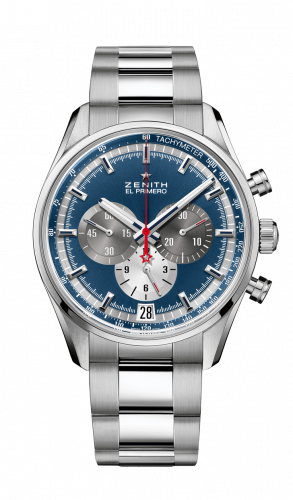 El Primero Chronomaster 42 Stainless Steel / Blue / Bracelet