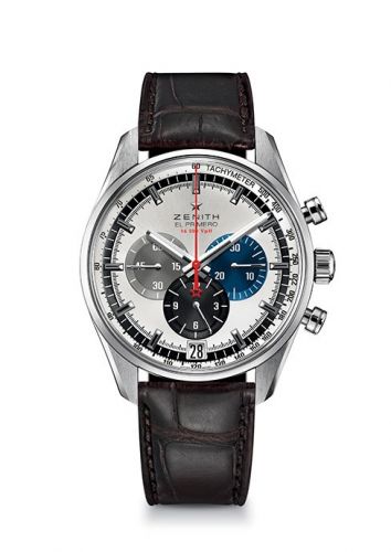 El Primero Chronomaster 42 Stainless Steel / Silver / Alligator
