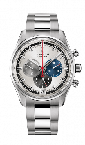 El Primero Chronomaster 42 Stainless Steel / Silver / Bracelet