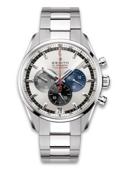 El Primero Striking 10th Stainless Steel / Silver / BRacelet