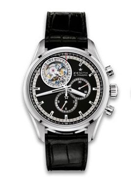 El Primero Tourbillon Stainless Steel / Black