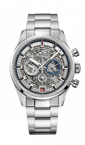 El Primero Chronomaster Full Open 42 Stainless Steel / Bracelet