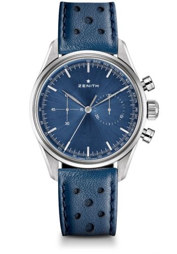 El Primero 146 Stainless Steel / Blue
