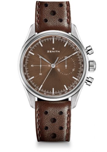 El Primero 146 Stainless Steel / Brown