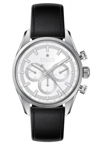 El Primero Chronomaster 38 Stainless Steel / White / C.01