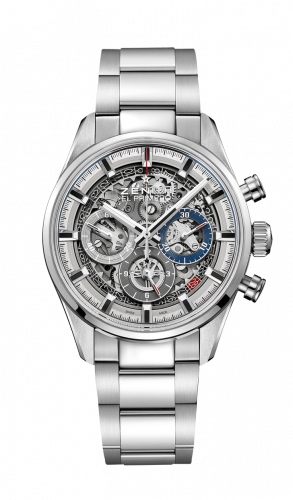 El Primero Chronomaster Full Open 38 Stainless Steel / Bracelet