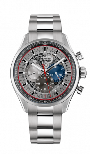 El Primero Chronomaster Skeleton 45 Stainless Steel / Bracelet