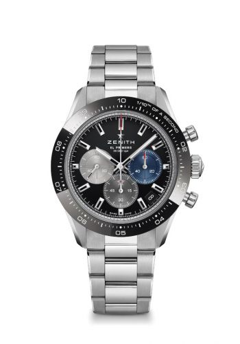 Chronomaster Sport Stainless Steel / Black / Bracelet