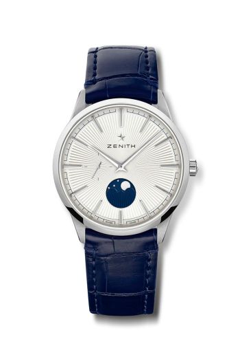 Elite Moon Phase 40 Stainless Steel / Silver