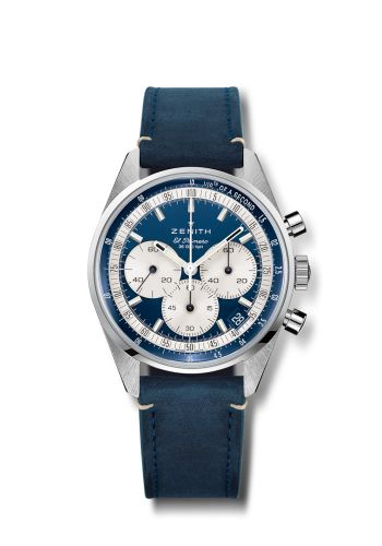 Chronomaster Original Stainless Steel / Blue / Strap / Boutique Edition
