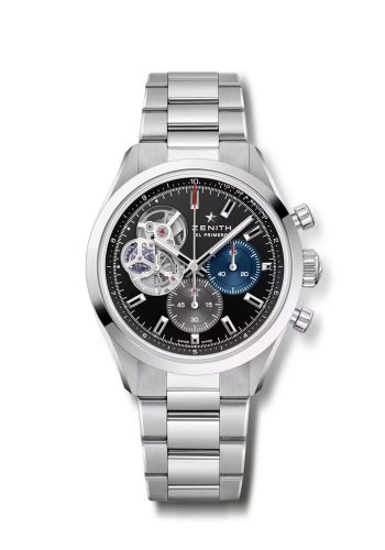 Chronomaster Open Stainless Steel / Black / Bracelet