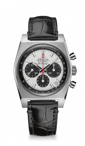 El Primero A384 Revival 50th Anniversary El Primero Stainless Steel / Panda / Alligator
