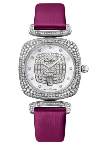 Pavonina Date White Gold / Diamond / MOP - Diamond / Satin