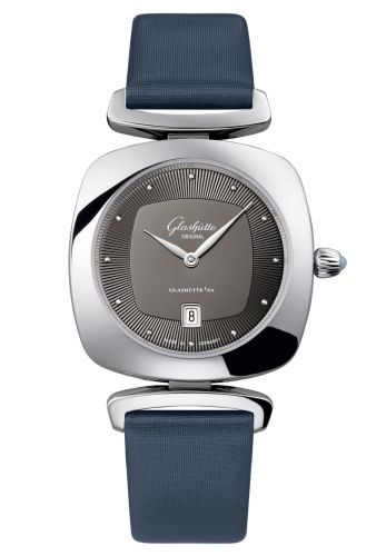 Pavonina Date Stainless Steel / Grey / Calf / Folding