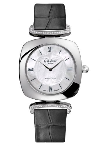 Pavonina Stainless Steel / Diamond / MOP / Alligator