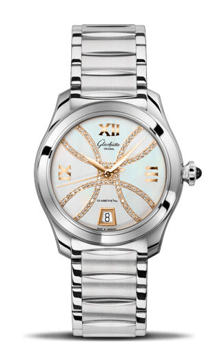 Lady Serenade Stainless Steel / MOP - Index Line / Bracelet