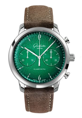 Sixties Chronograph Stainless Steel / Green / Pin / Annual Edition