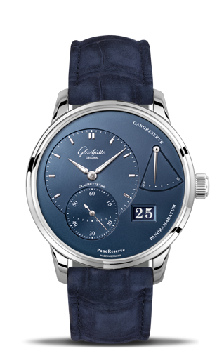 PanoReserve Stainless Steel / Blue . Alligator / Folding