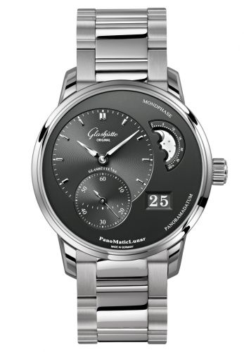 PanoMatic Lunar Stainless Steel / Grey / Bracelet