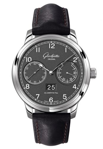 Senator Observer Stainless Steel / Grey / Calf / Pin