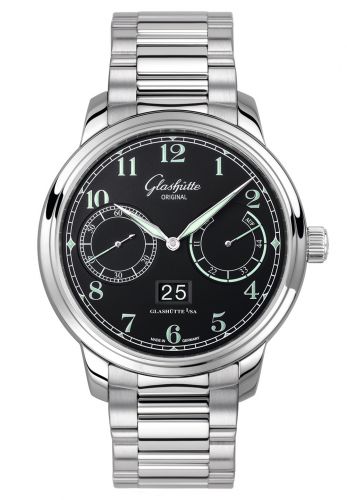 Senator Observer Stainless Steel / Black / Bracelet