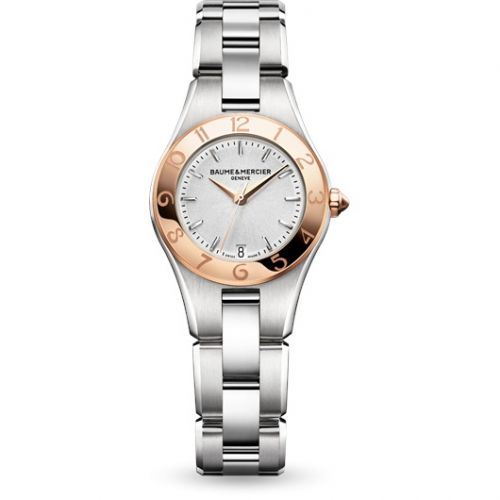 Linea 27mm Quartz Red Gold Bezel