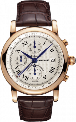 Star Traditional Chronograph GMT Automatic Red Gold