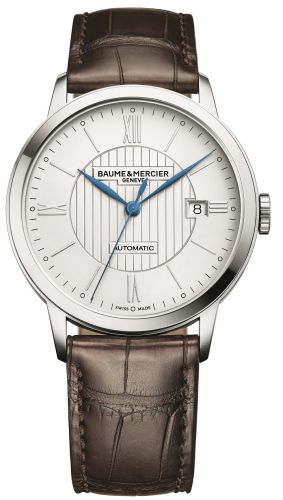 Classima Automatic 40 Stainless Steel / Silver / Alligator