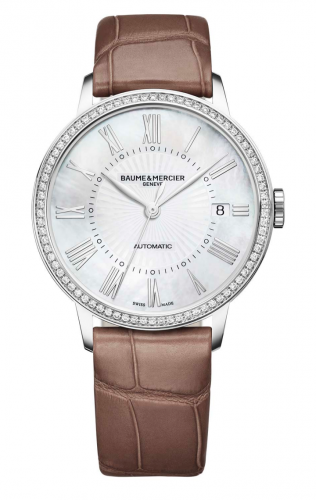 Classima 36.5 Automatic Stainless Steel / Diamond / MOP / Alligator
