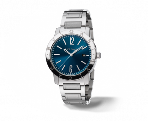 Bulgari Solotempo 41.5 Blue Bracelet
