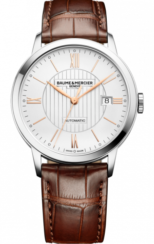 Classima Automatic 40 Stainless Steel / Silver / Alligator