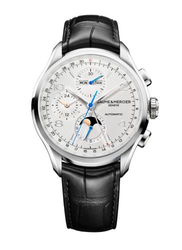 Clifton Chronograph Complete Calendar Stainless Steel / Silver / Strap