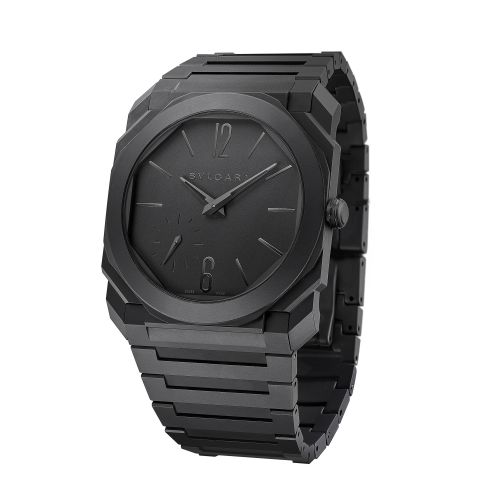Octo Finissimo Automatic Ceramic / Black / Bracelet