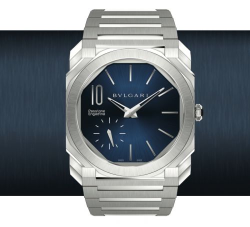 Octo Finissimo Automatic Steel / Blue / Passione Engadina
