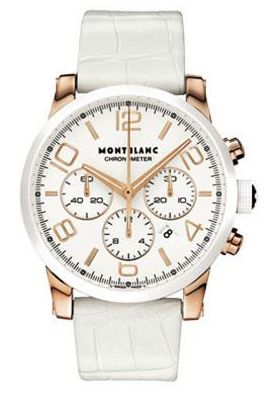 TimeWalker Chronograph Automatic Red Gold Ceramic White