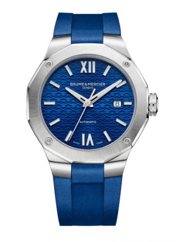 Riviera 42 Stainless Steel / Blue / Rubber