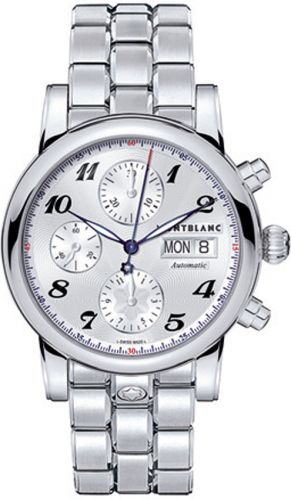 Star Traditional Chronograph Automatic Silver / Bracelet