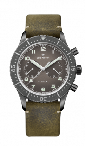 Cronometro Tipo CP-2 Flyback Aged Steel / Slate