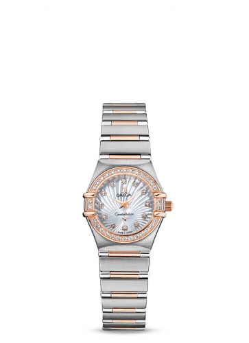 Constellation Quartz 22.5 Stainless Steel / Red Gold / Diamond / MOP / 160 Years