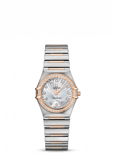 Constellation Quartz 25.5 Stainless Steel / Red Gold / Diamond / MOP Supernova / 160 Years