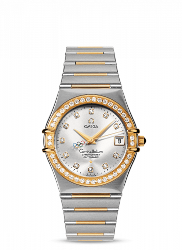 Constellation Co-Axial 35.5 Stainless Steel / Yellow Gold / Diamond / Silver / Olympic Beijing 2008