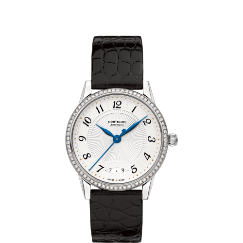 Bohème Date Automatic 34 Stainless Steel / Diamond / White
