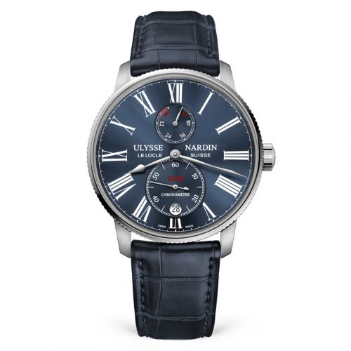 Marine Torpilleur Stainless Steel / Blue / Alligator