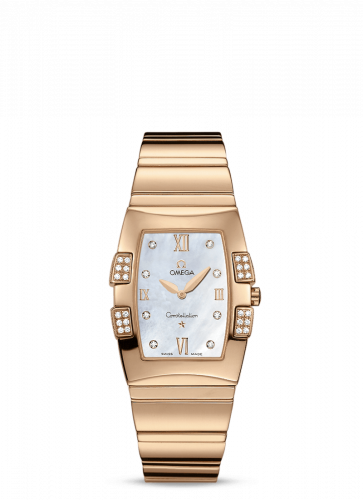 Constellation Quadrella Quartz 25 Red Gold / MOP